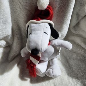 Christmas Snoopy plush animal